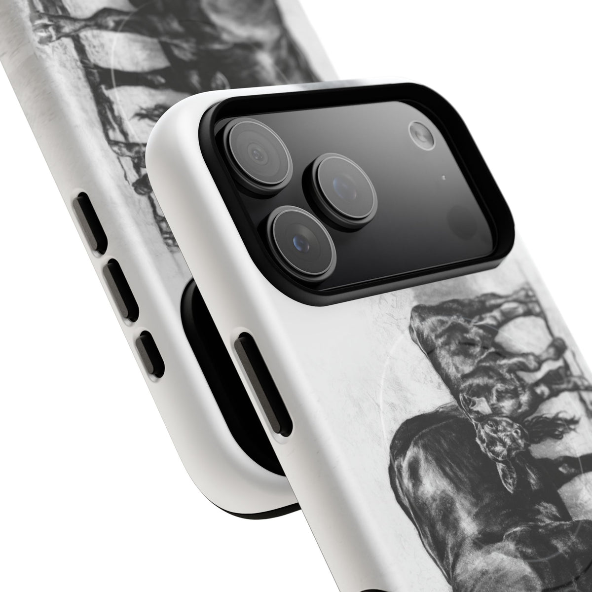 "Mama Cow & Calf" Magnetic Tough Case