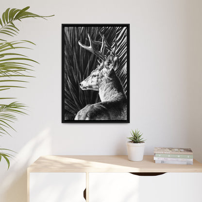 "Coues Buck" Framed Canvas