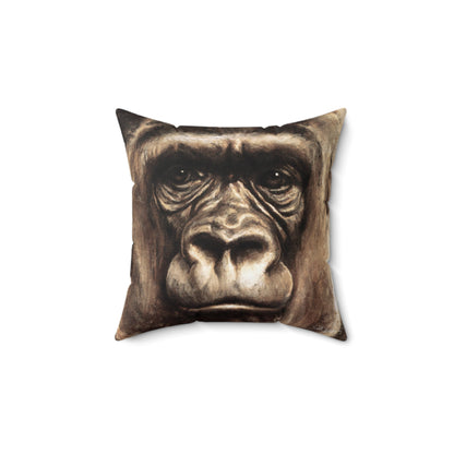 "Gorilla" Square Pillow