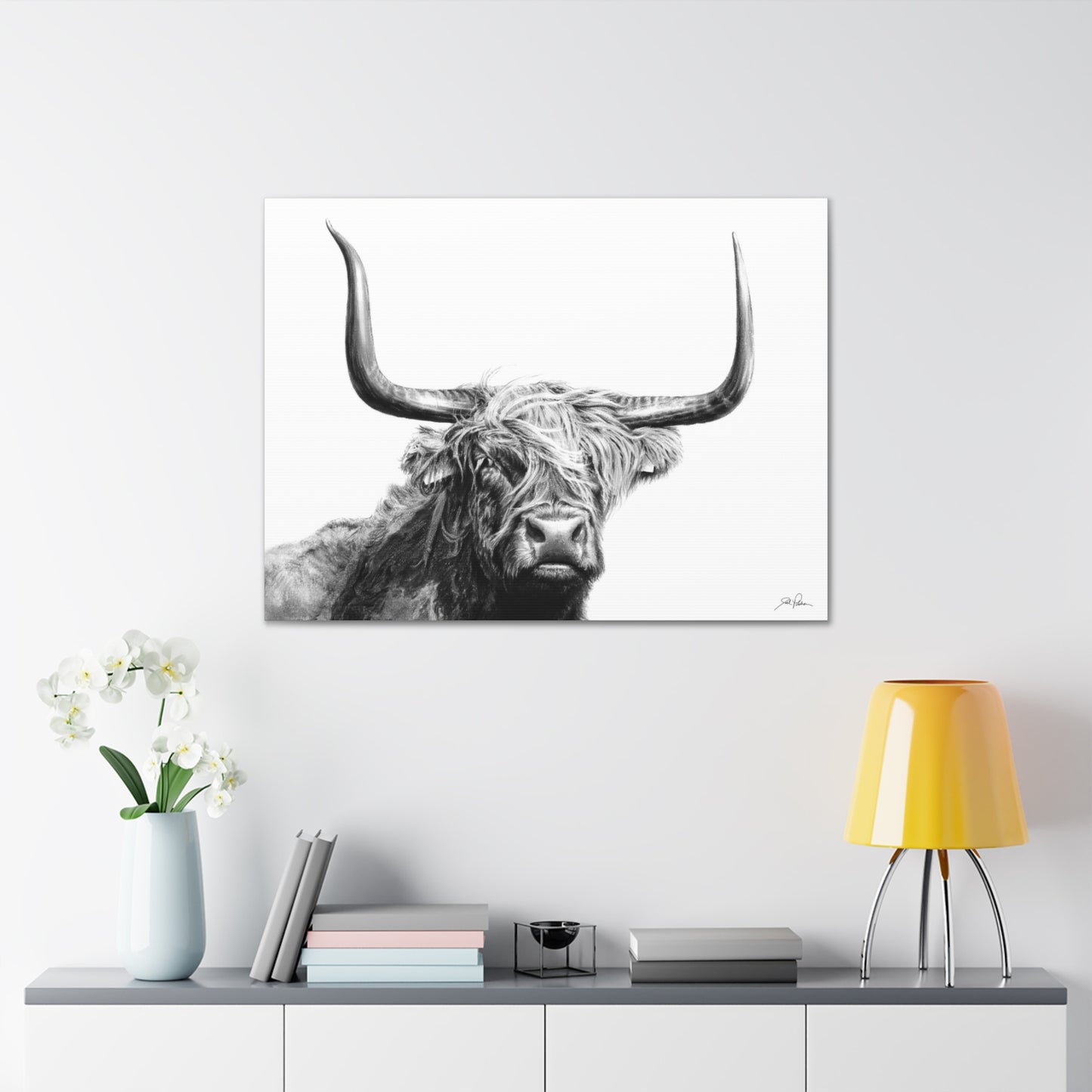 "Highlander" Gallery Wrapped Canvas