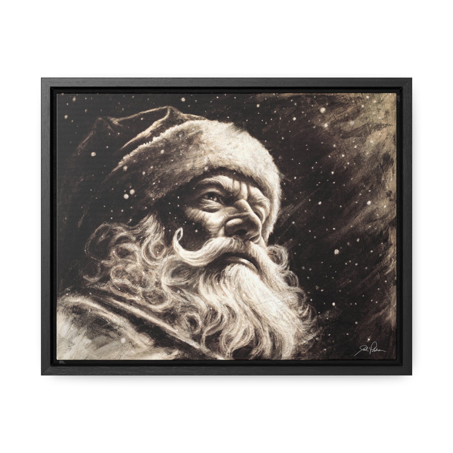 "Kris Kringle" Gallery Wrapped/Framed Canvas