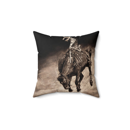 "Giddy Up" Square Pillow.