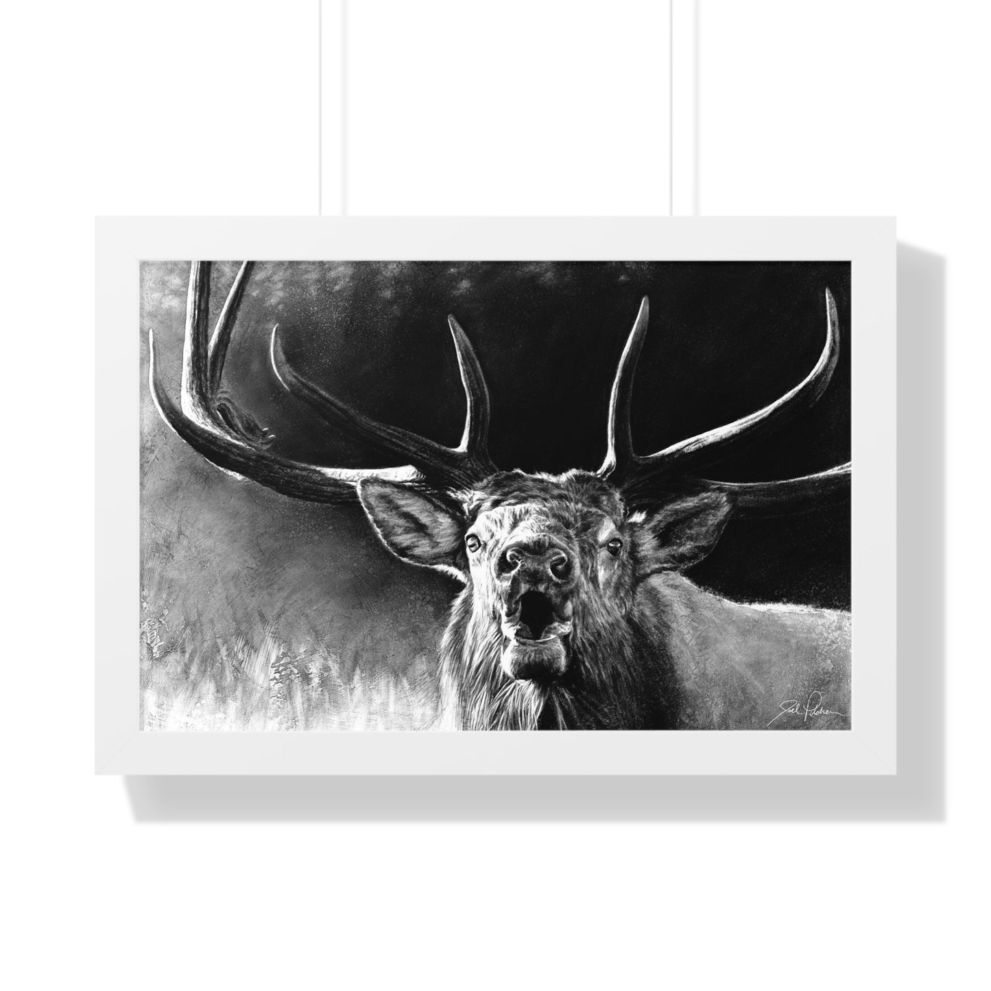 "Battle Cry" Framed Paper Print