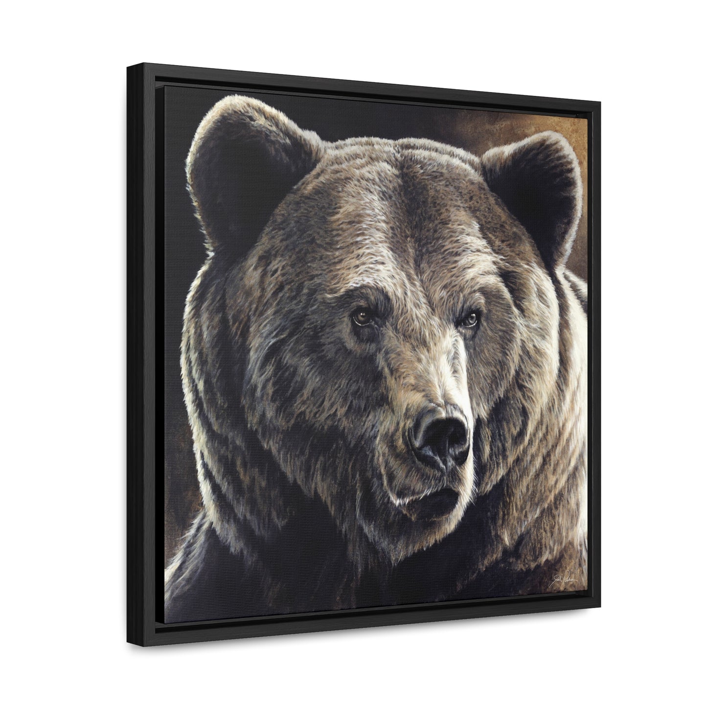 "Kodiak" Gallery Wrapped/Framed Canvas