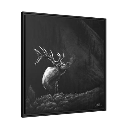 "Mountain Monarch" Framed Canvas