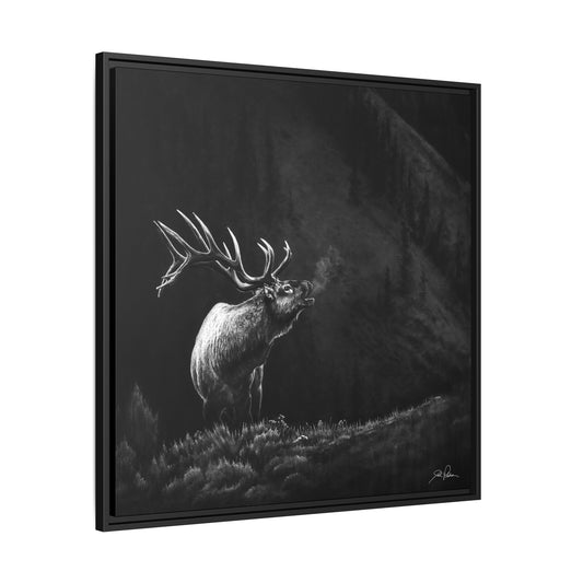 "Mountain Monarch" Framed Canvas