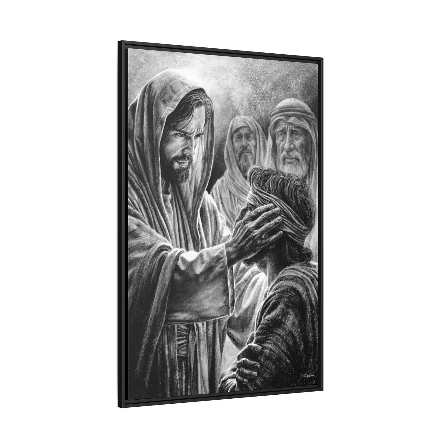 "That We May See" Framed Canvas