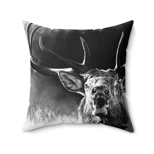 "Battle Cry" Square Pillow.