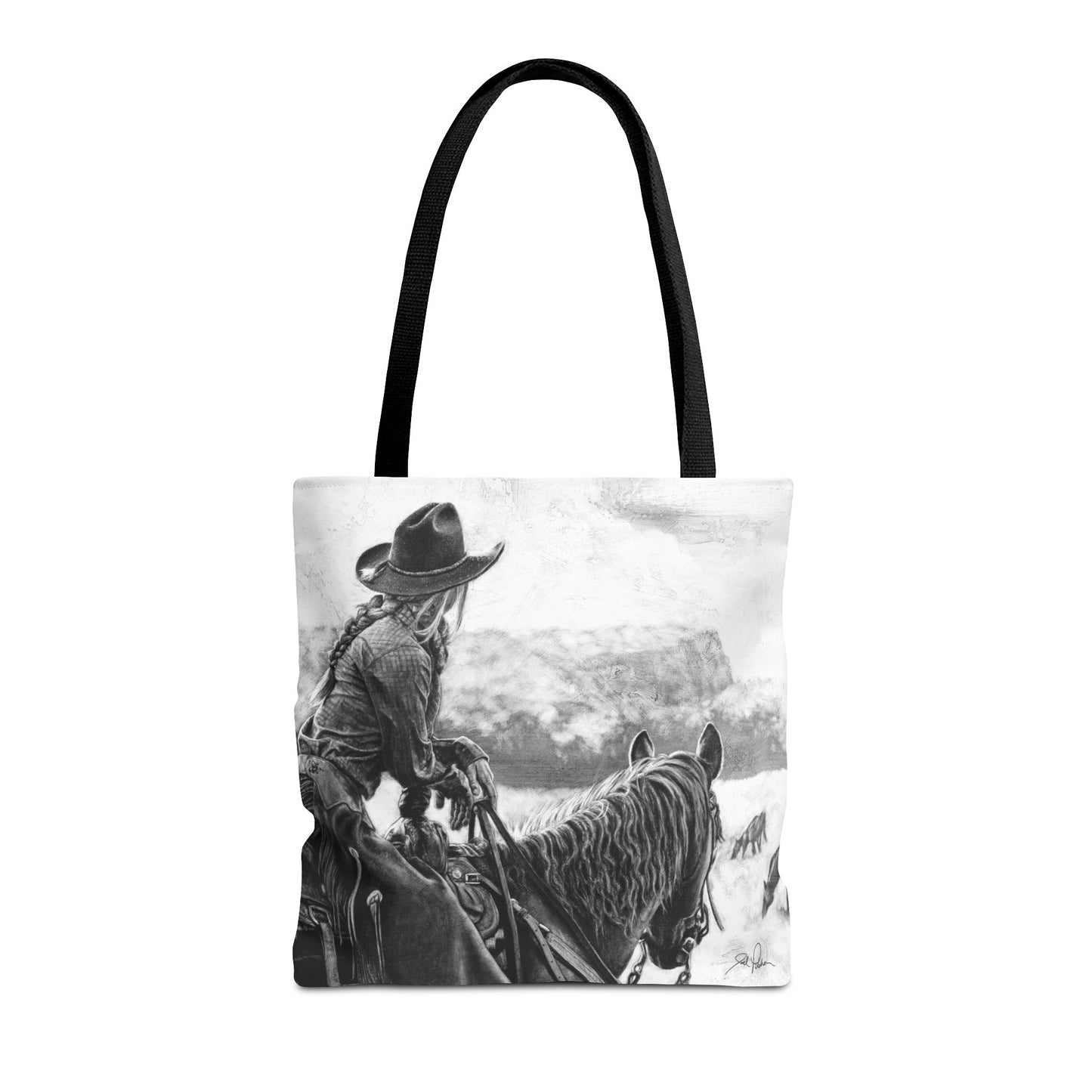 "Bridles and Braids" Tote Bag