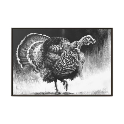 "Gobbler" Framed Canvas