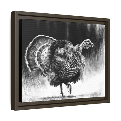 "Gobbler" Framed Canvas