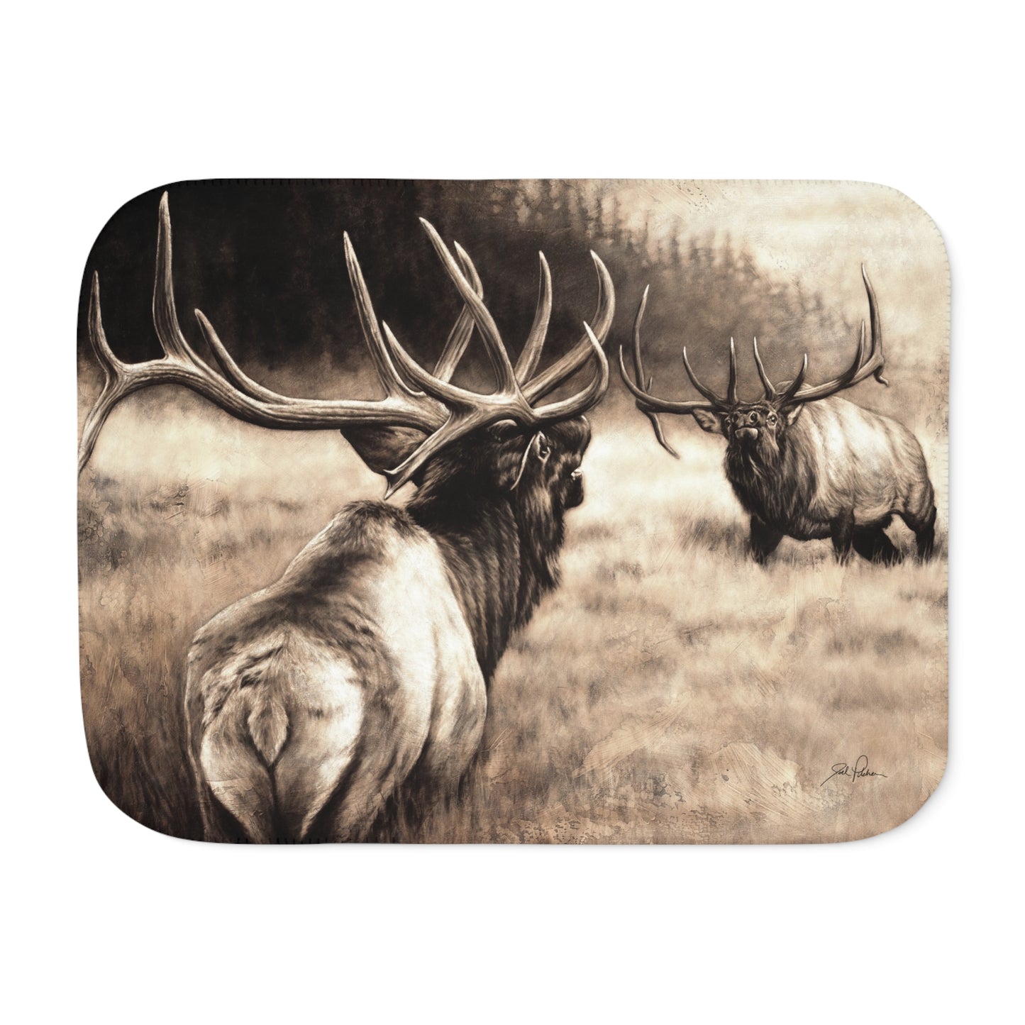"Ready to Rumble" Sherpa Blanket.