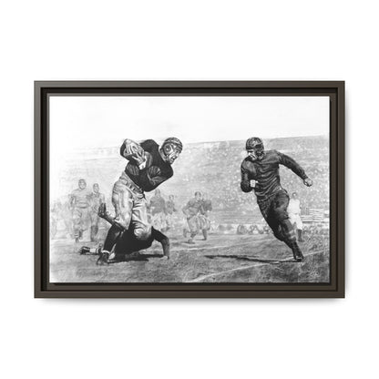 "Leatherheads" Framed Canvas