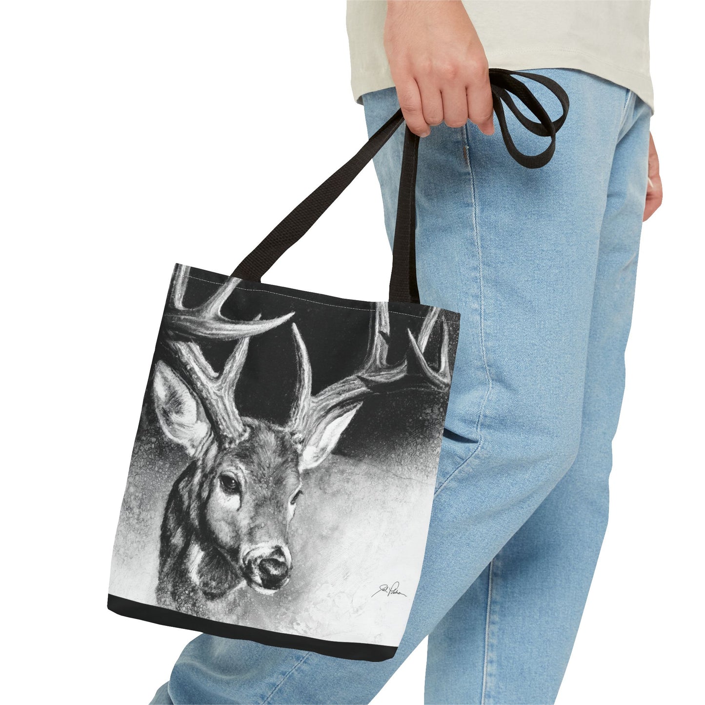 "Whitetail Buck" Tote Bag