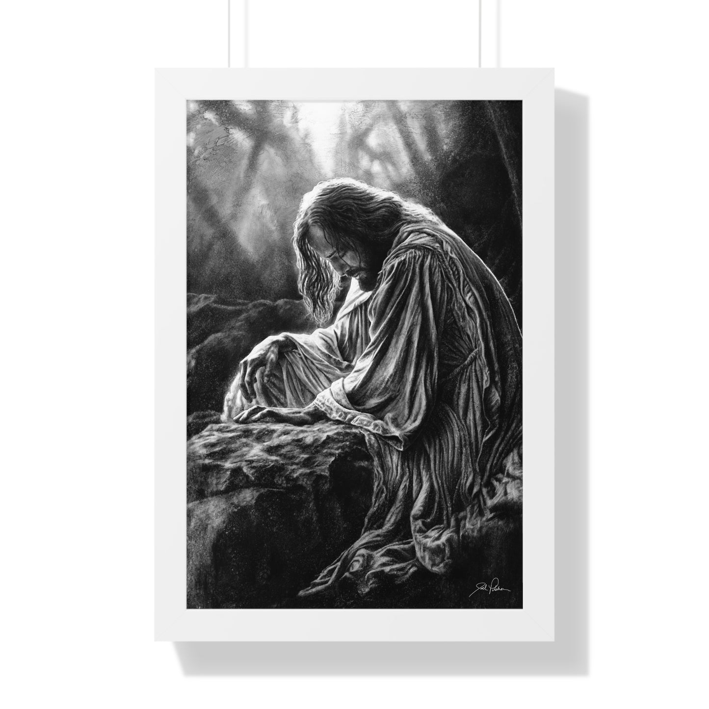 "Gethsemane" Framed Paper Print.