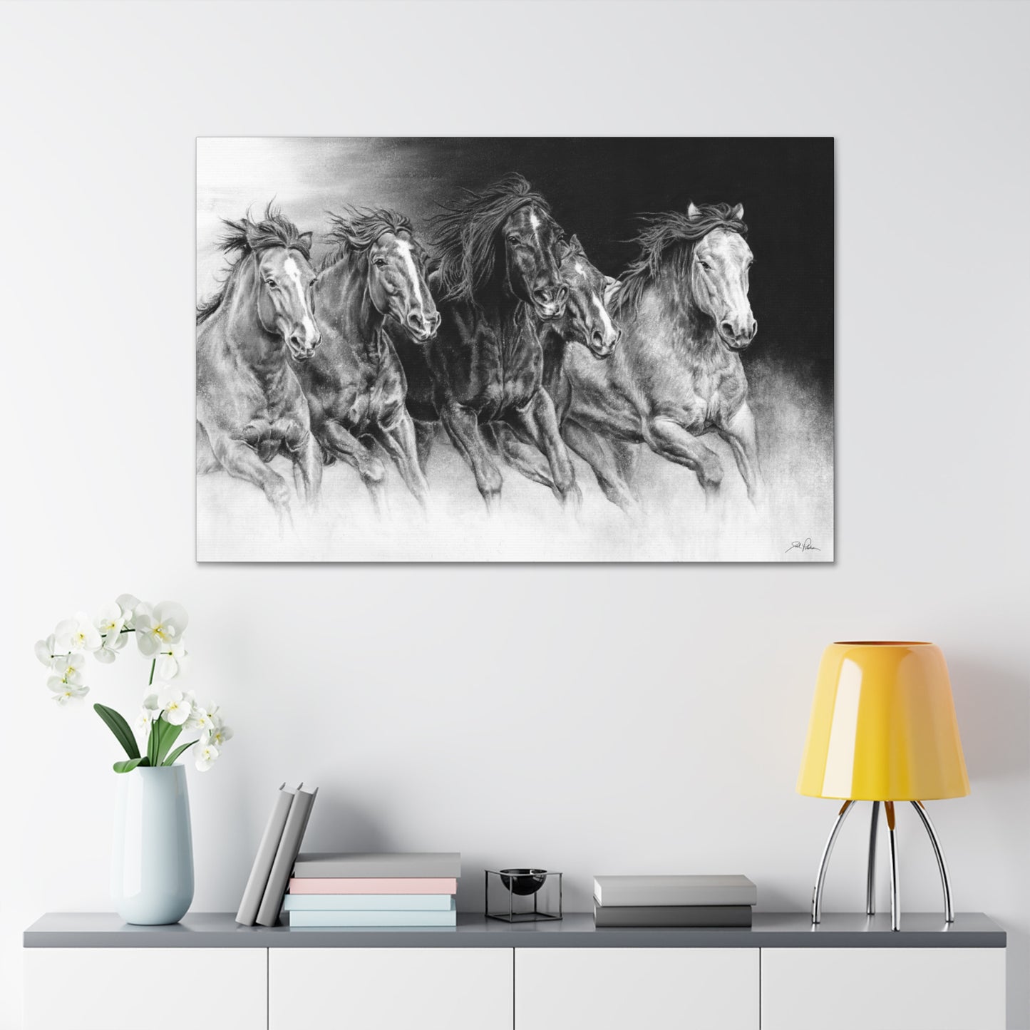 "Wild Bunch" Gallery Wrapped Canvas