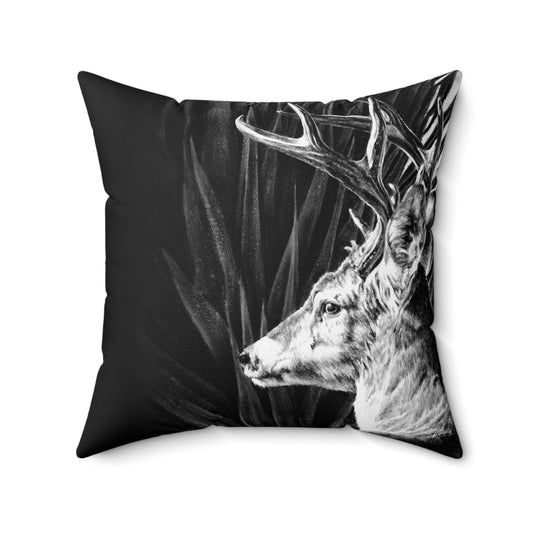"Coues Buck" Square Pillow.