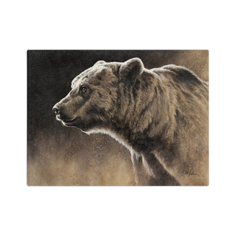 "Grizzly" Velveteen Minky Blanket