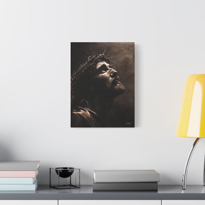"With His Stripes We Are Healed" Stretched Canvas