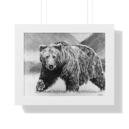 "Grizzly II" Framed Paper Print