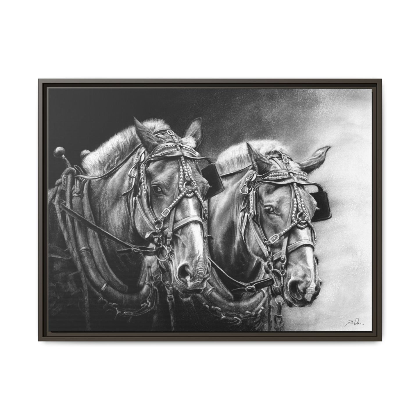"Dream Team" Framed Canvas