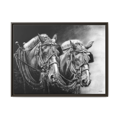 "Dream Team" Framed Canvas