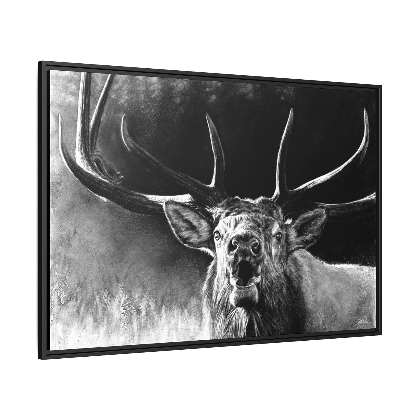 "Battle Cry" Framed Canvas