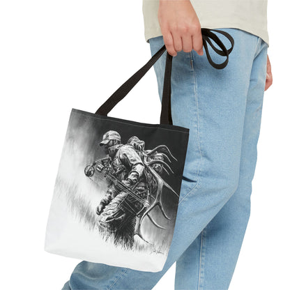 "Uphill Battle" Tote Bag