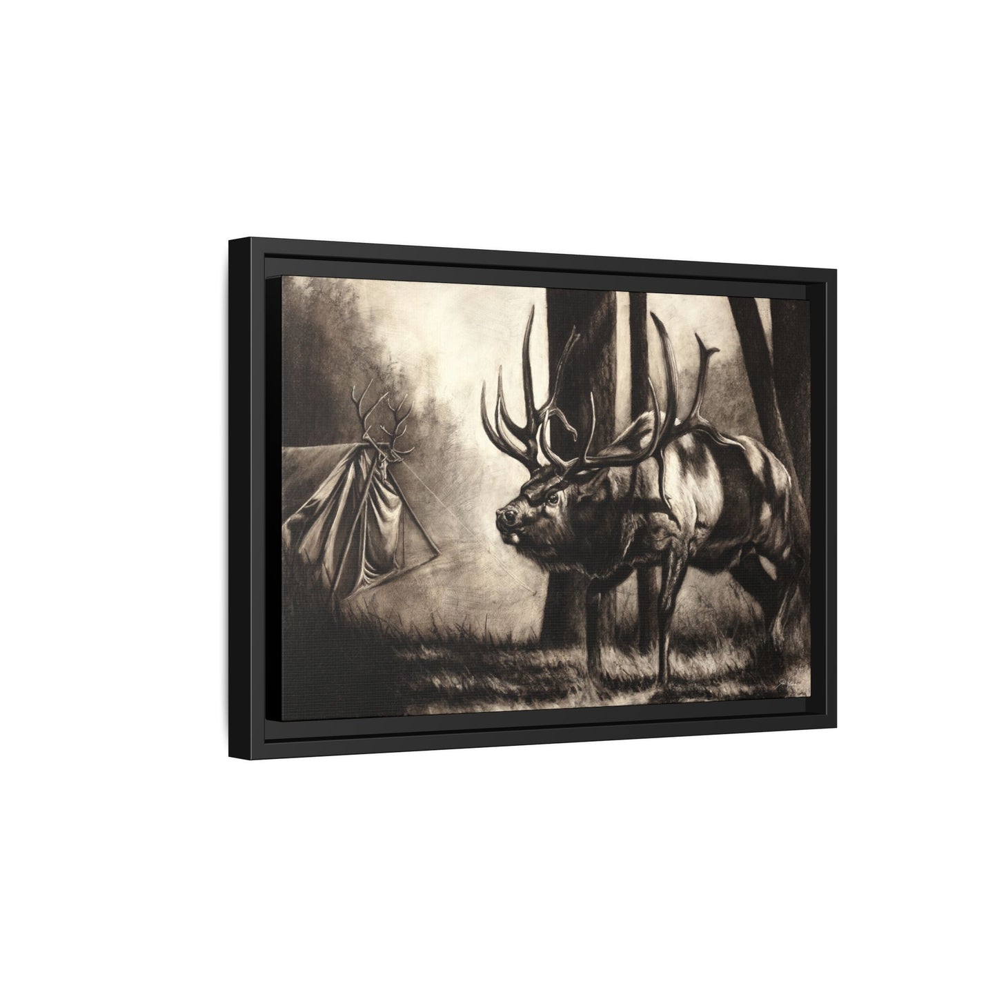 "Family Ties" Framed Canvas