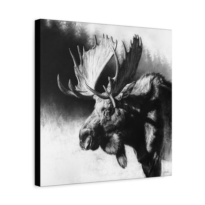 "Formida-bull" Stretched Canvas