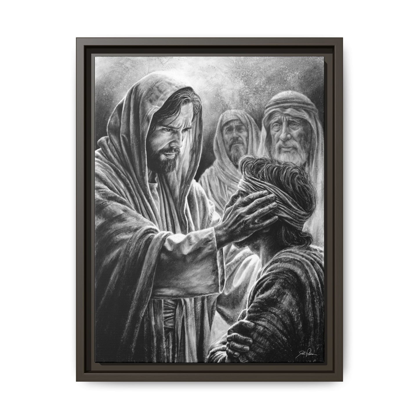 "That We May See" Framed Canvas