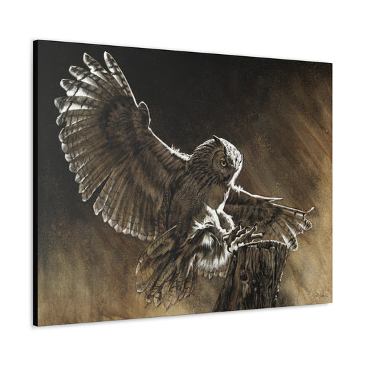 "Night Shift" Gallery Wrapped Canvas