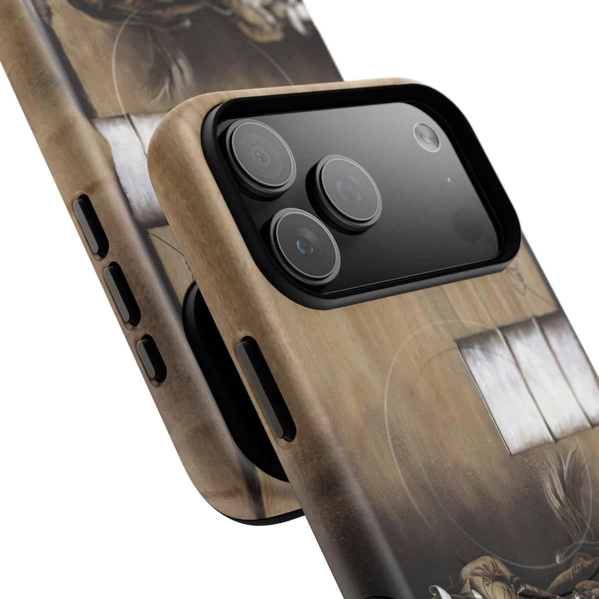 "Turn and Burn" Magnetic Tough Case