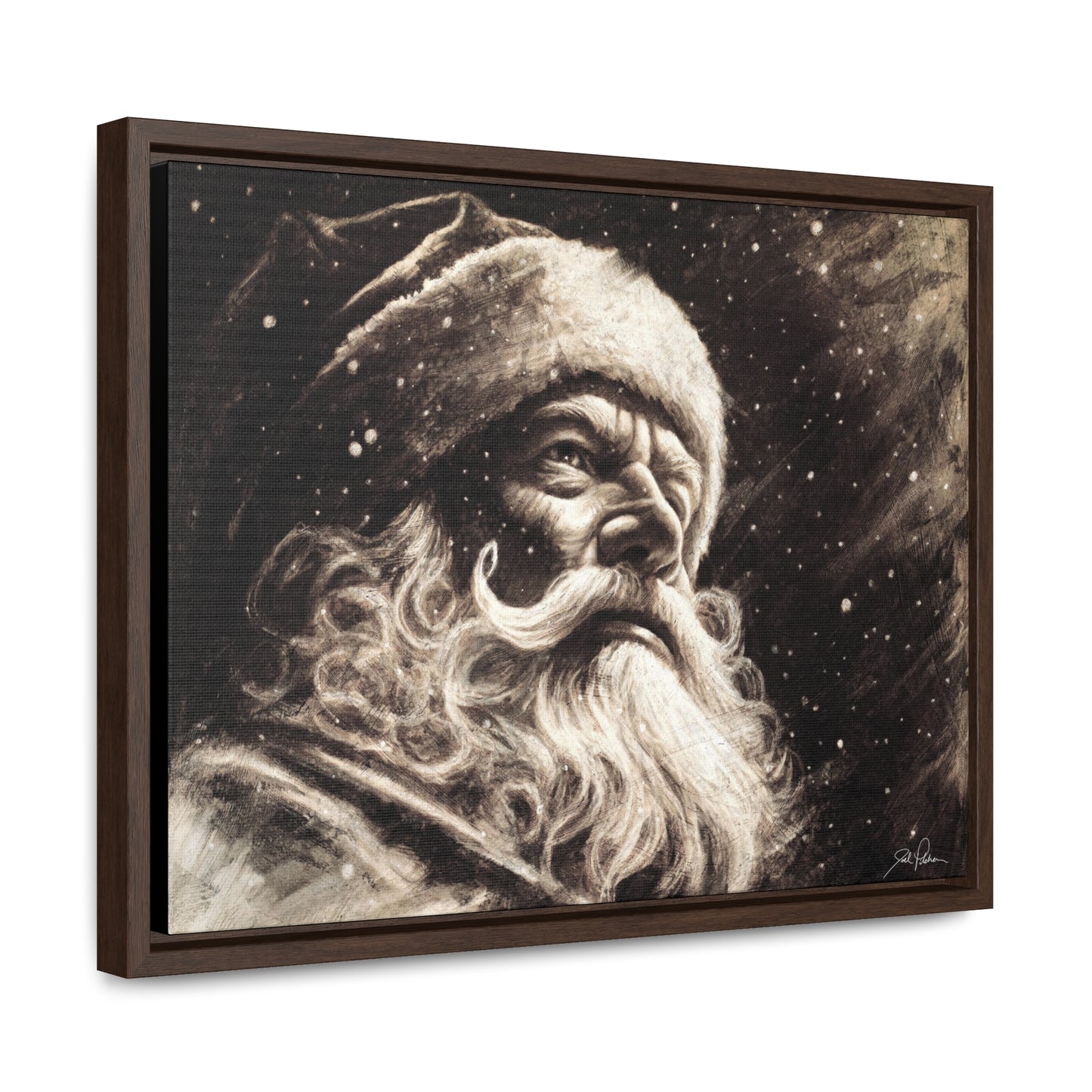 "Kris Kringle" Gallery Wrapped/Framed Canvas