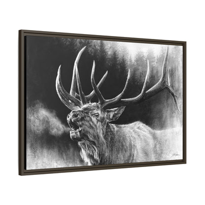 "Bugle Boy" Framed Canvas