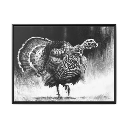 "Gobbler" Framed Canvas