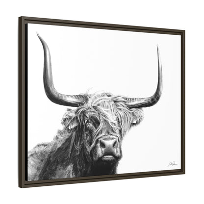 "Highlander" Framed Canvas