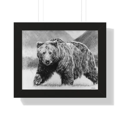 "Grizzly II" Framed Paper Print