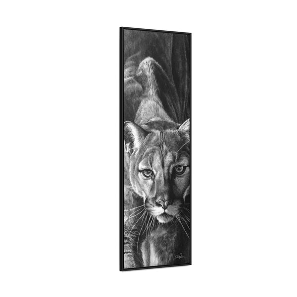 "Watcher in the Woods" 20x60 Gallery Wrapped/Framed Canvas