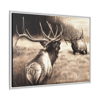 "Ready to Rumble" Framed Canvas