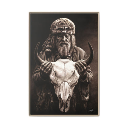 "Legends of the West" Framed Canvas