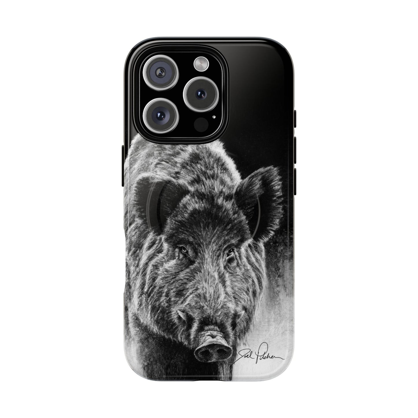 "Wild Boar" Magnetic Tough Case