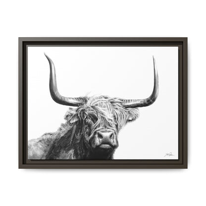 "Highlander" Framed Canvas
