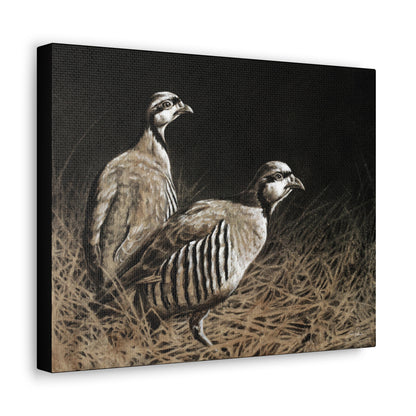 "Chukars" Gallery Wrapped Canvas