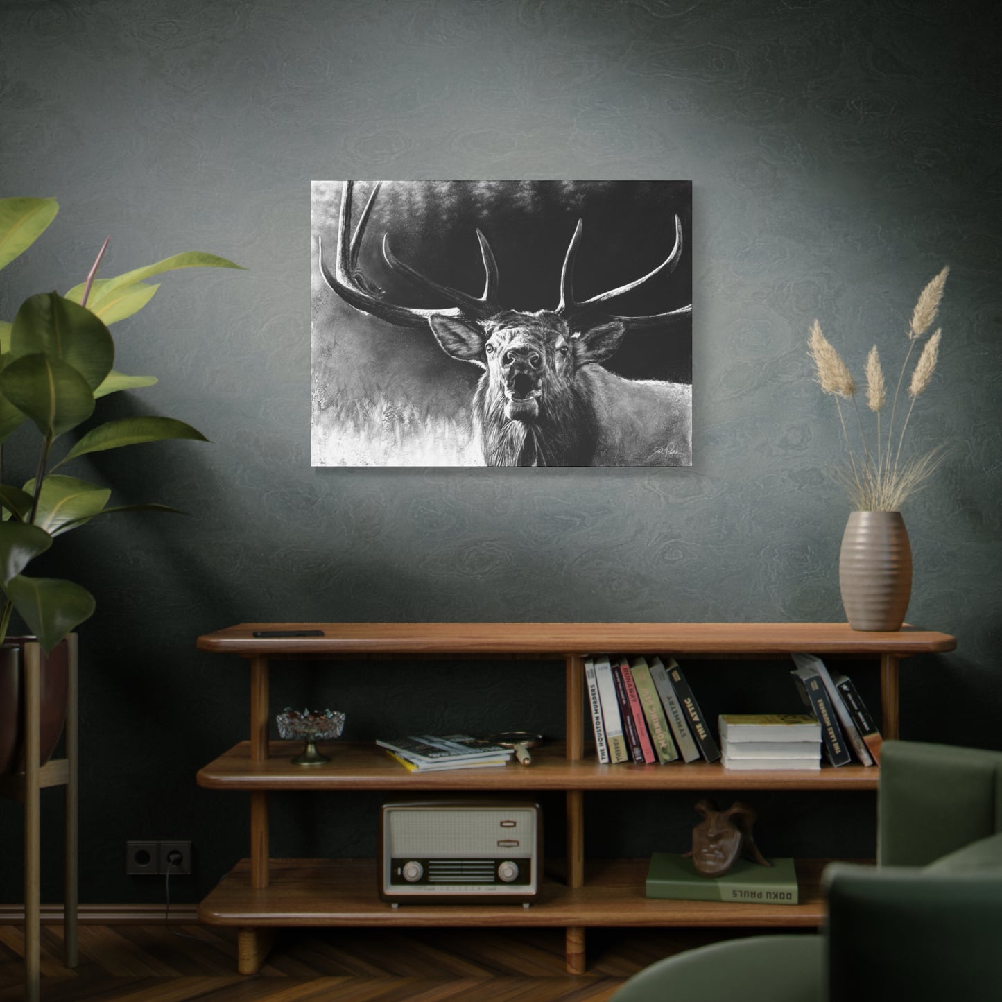 "Battle Cry" Stretched Canvas