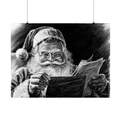 "Dear Santa" Premium Matte Paper Print