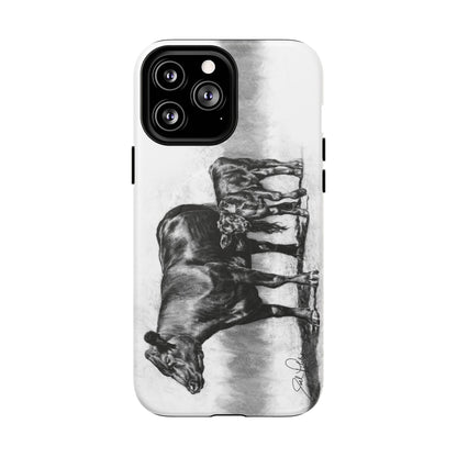 "Mama Cow & Calf" Magnetic Tough Case