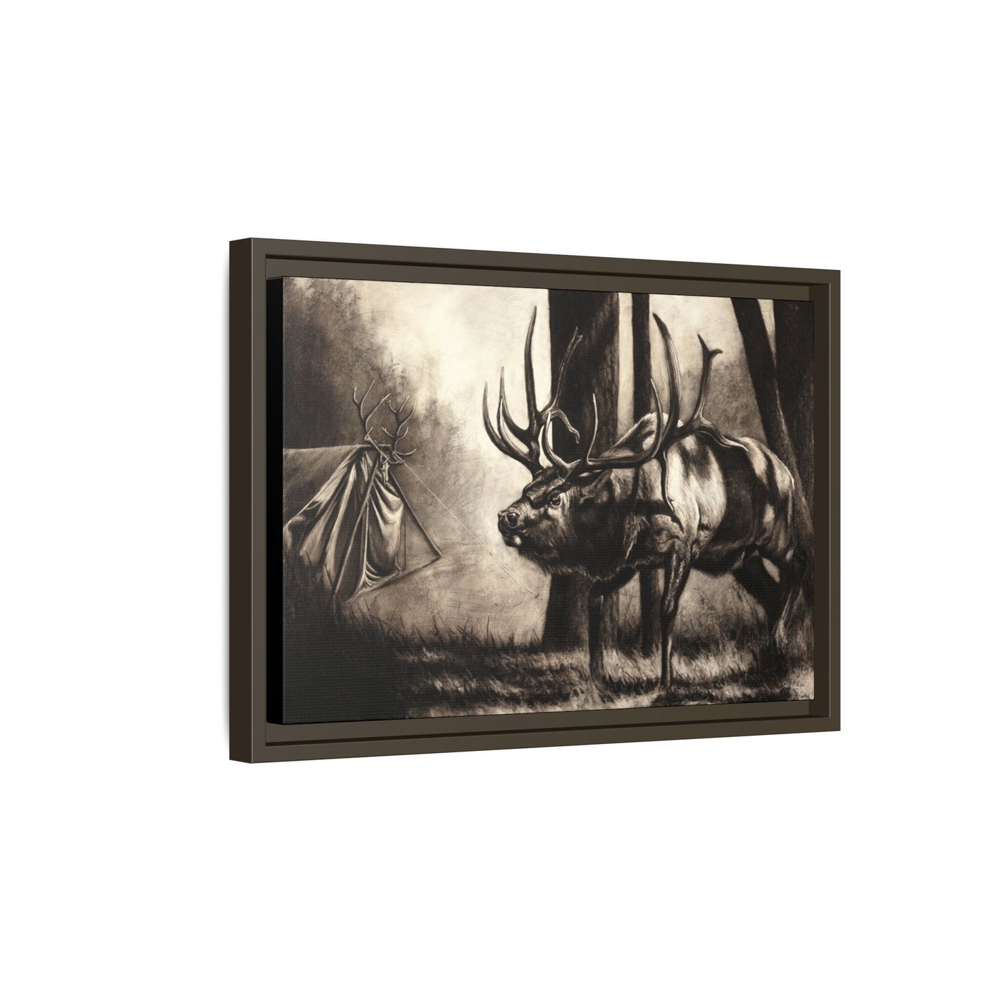 "Family Ties" Framed Canvas