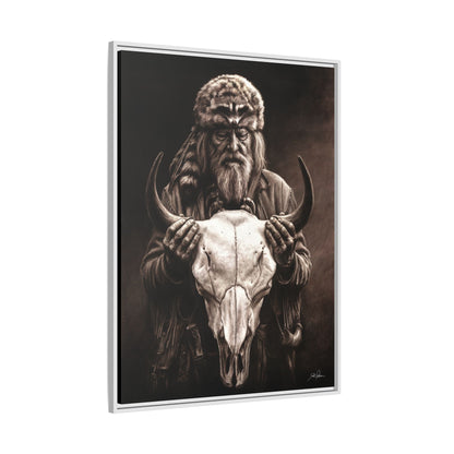 "Legends of the West" Framed Canvas
