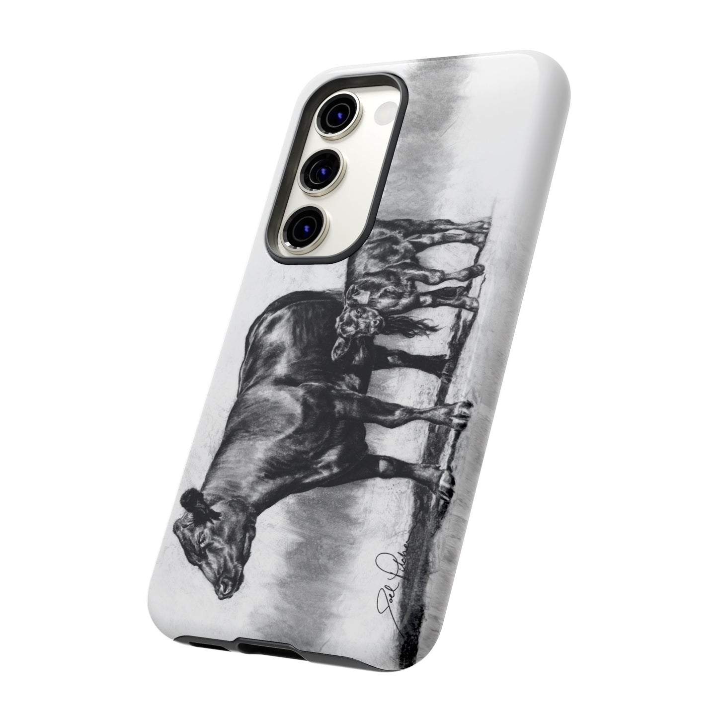 "Mama Cow & Calf" Smart Phone Tough Case